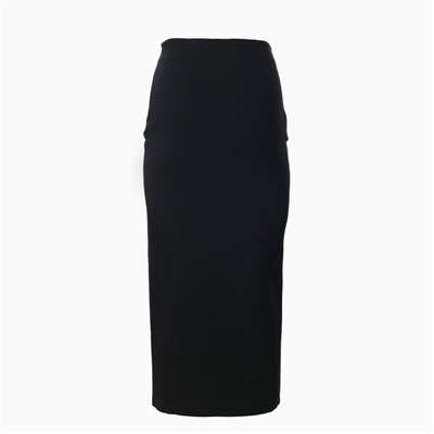 Юбка с вырезом миди женская MIST, размер 42, чёрная