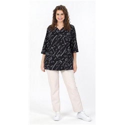 Блуза Мода-2 (Черный)