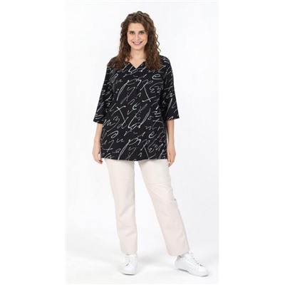 Блуза Мода-2 (Черный)