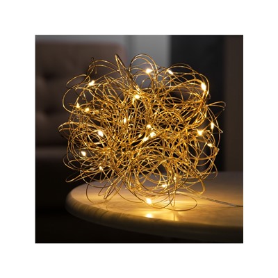 Светодиодная фигура «Облачко» 20 см, 20 LED, батарейки AAx2 (не в комплекте), свечение теплое белое