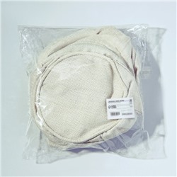 Мешки для хранения сыпучих, набор 3 шт., лён, 15×13 см, бежевые