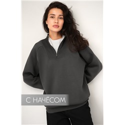 Женская толстовка из футера с начесом Happyfox