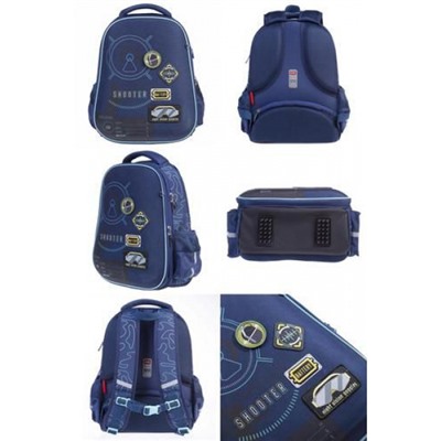 Рюкзак школьный "Ergonomic.light Стрелок" 38х29х15 см (072925) 71043 Хатбер
