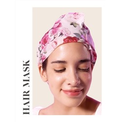 KOELF - МАСКА-ШАПОЧКА ДЛЯ ВОЛОС И КОЖИ ГОЛОВЫ С ЭКСТРАКТОМ РОЗЫ ROSE PETAL SATIN HAIR MASK