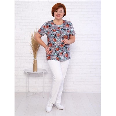 Футболка "ЖЖ" (Пепельный)