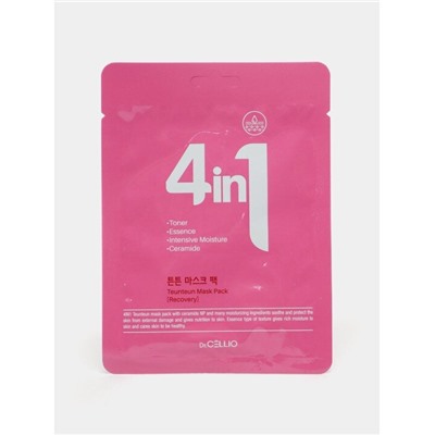 DR.Cellio  Маска-салфетка с керамидами TEUNTEUN CERAMIDE