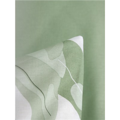 Постельное бельё евро «Этель» Tropics (вид 2), поплин