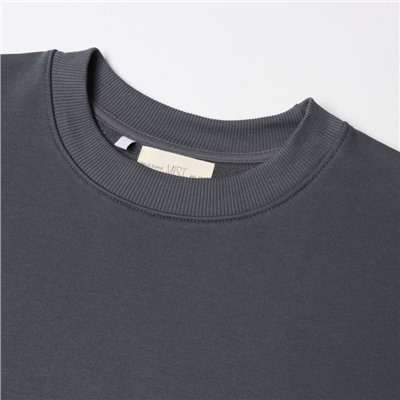 Футболка женская с нашивкой MIST Base, цвет графит, размер 42