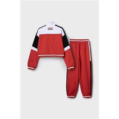 Комплект трикотажный для девочек: толстовка, брюки PLAYTODAY, 1240286