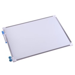 Доска магнитная, 40×30 см, маркер и магниты в наборе