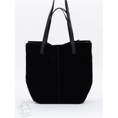 Сумка женская кожаная 1023M black Polina&Eiterou  в Новосибирске