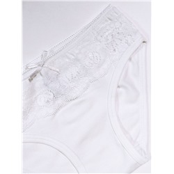 5212-01 Трусы для девочек белые (BAYKAR)