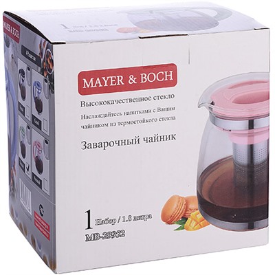 29952 Чайник заварочный + фильт 1,8 л стек MB(х24)