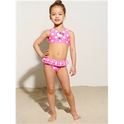 Купальный костюм трикотажный для девочек