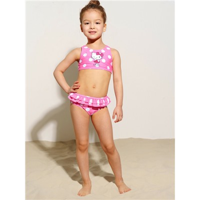 Купальный костюм трикотажный для девочек