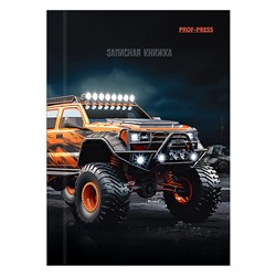 Записная книжка А7 64л. "Большие колеса"