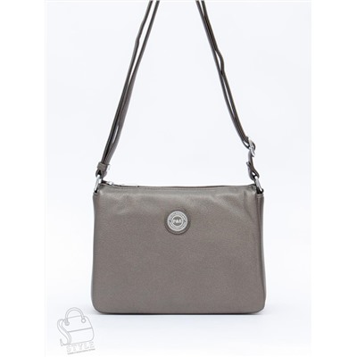 Сумка женская  1366-122 silver gray  Polina&Eiterou в Новосибирске
