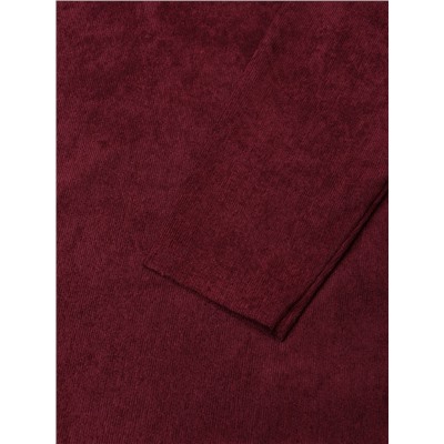 Кофта мужская, MINAKU, бордовая, размер 50