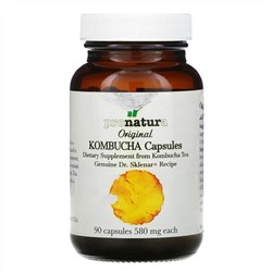 Pronatura, Kombucha Capsules, 580 mg, 90 Capsules