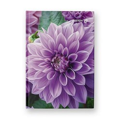 Бизнес-блокнот А6 64л клетка " Георгины" ББ245 01658 SVETOCH