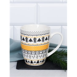 Кружка новогодняя 380 мл / MN-041 /уп 12/72/