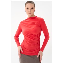 Лонгслив Нора (оранжевый)