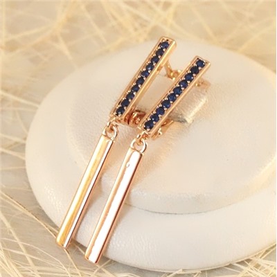 Серьги позолота  H01-12352