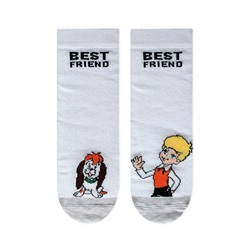 Классические БРЕСТСКИЕ НОСКИ ДЕТСКИЕ 3053 СМФ "Малыш и Карлсон"