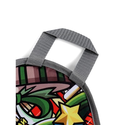 Ледянка мягкая Xmas, треугольная, d=41 см, толщина 1.2 см, рисунок МИКС