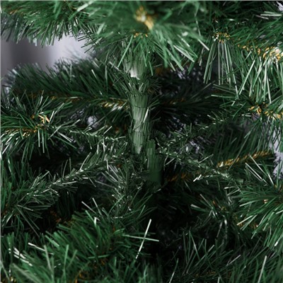 Искусственная ёлка с инеем «Скандинавия», 180 см, ПВХ ветки отгибаются