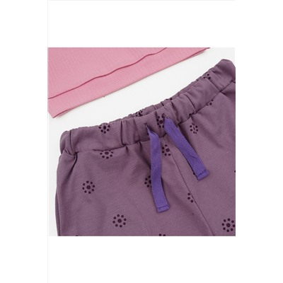 Комплект топ лапша, шорты кулирка YOULALA, 1231249