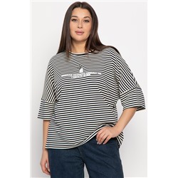 Блуза Монтана (бело-синяя) Б14887-20М