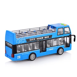 Автобус 1:16 (свет, звук) на батарейках, в коробке