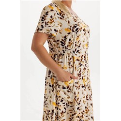 Платье штапель  6146/03/Экрю