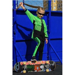 Толстовка 8136 детская (Зеленый)