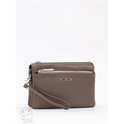 Сумка женская кожаная 0195C d.apricot Polina&Eiterou