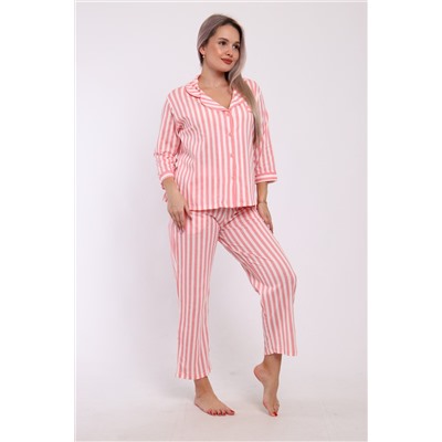 Пижама женская 211 розовая