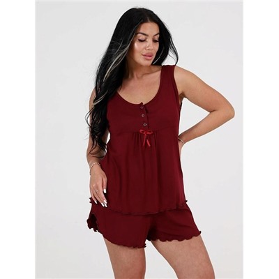 Пижама "Агилера" (Бордо)