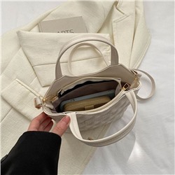 6391X-1 т/беж Сумка женская (18х17х4)