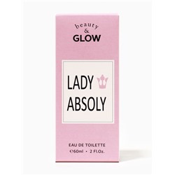 Туалетная вода женская Beauty&Glow Lady Absoly, 60 мл