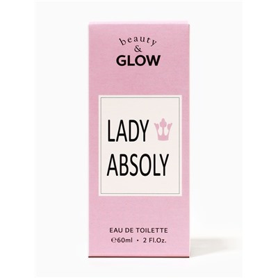 Туалетная вода женская Beauty&Glow Lady Absoly, 60 мл