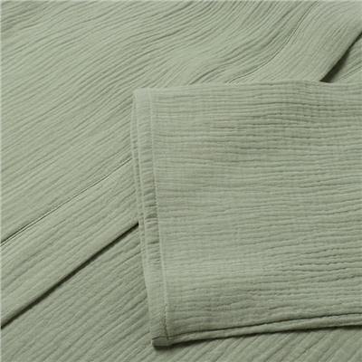 Халат домашний женский KAFTAN Basic, размер 40-42, зелёный