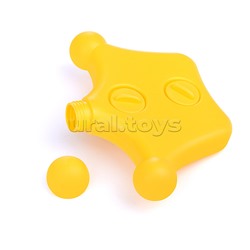 Игровой центр 4 в 1 (ходунки, каталка, самокат, игровой столик) в коробке