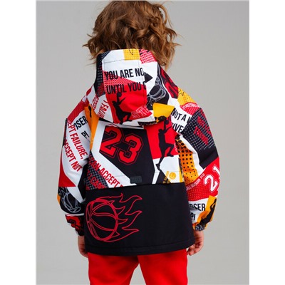 Куртка текстильная с полиуретановым покрытием для мальчиков (ветровка)