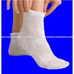 Товары России носки женские со слабой резинкой крашеный лен арт. ЖЛ-14 (ЖРН-05) ассорти