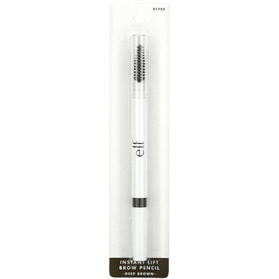 E.L.F., Instant Lift Brow Pencil, Deep Brown, 0.006 oz (0.18 g)