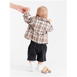 Шорты Крошка Я, рост 92-98 см, серые