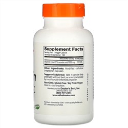 Doctor's Best, Витамин С с Q-C, 1000 мг, 120 вегетарианских капсул