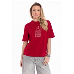 Футболка с принтом  М326038Пбр