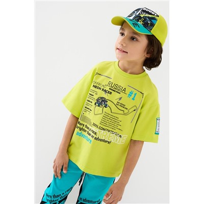 Фуфайка трикотажная для мальчиков (футболка) PLAYTODAY, 1239603